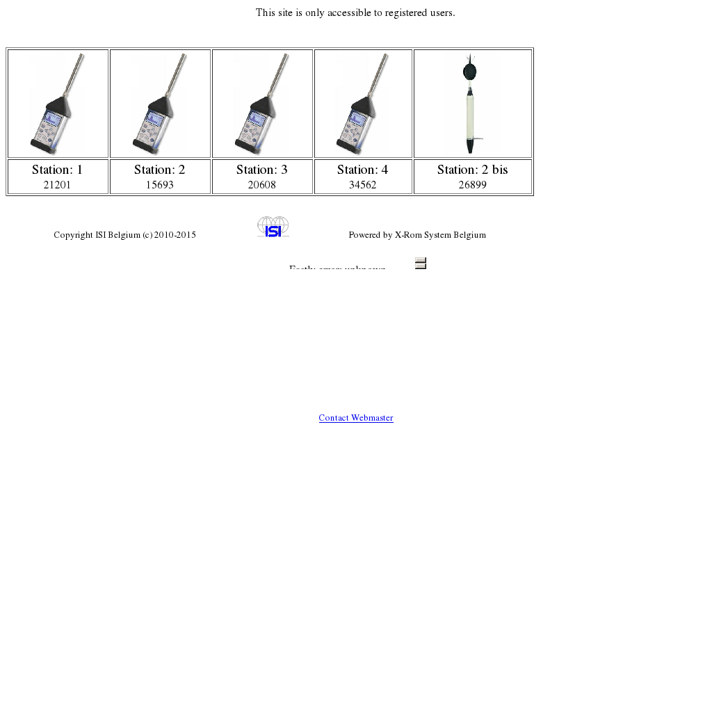 Svantek Sonometer/Dosimeter Monitoring & Control Plateform - Consulting, Hosting, Maintenance